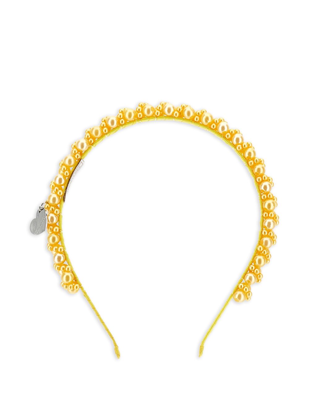 Cerchietto con perline dorate 17G0067759 0014 MONNALISA KIDS 