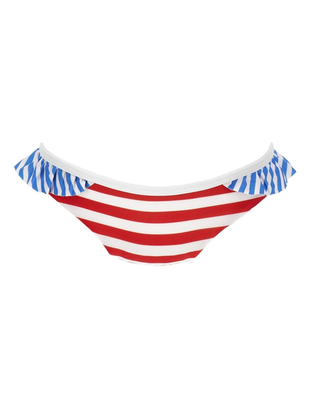 Costume bikini con stampa righe 19G0007050 4499 MONNALISA KIDS 