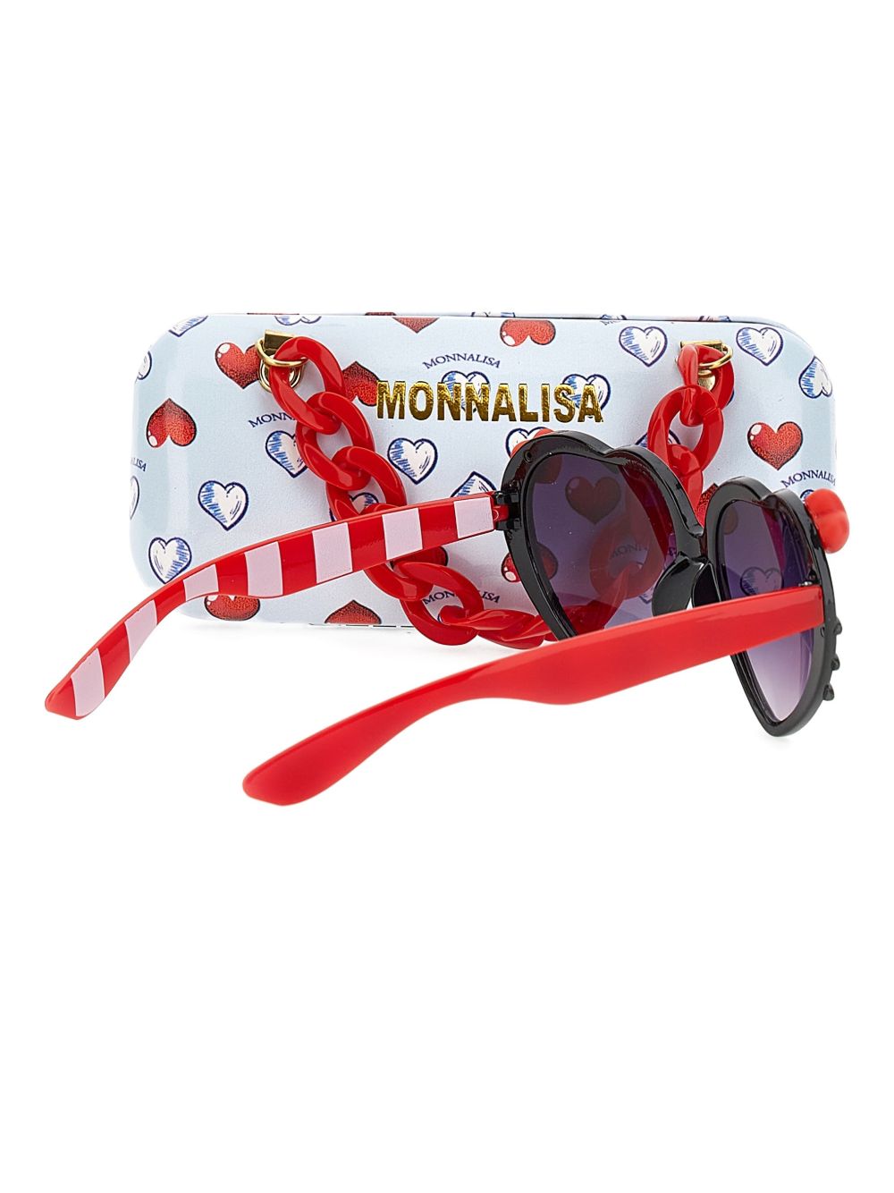 Occhiali da sole con custodia decorata 19G0217064 0084 MONNALISA KIDS 
