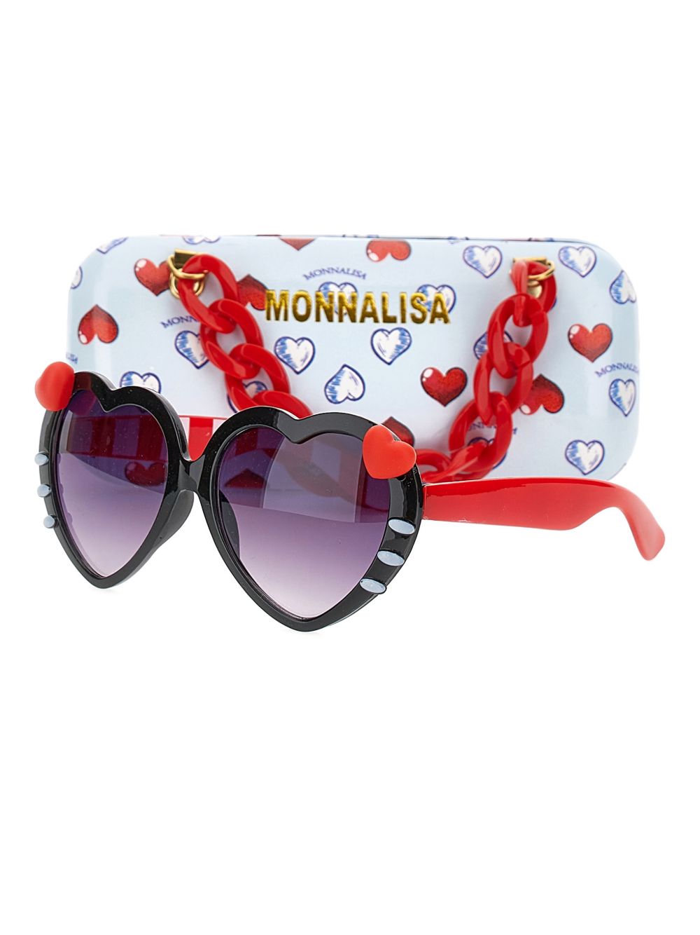 Occhiali da sole con custodia decorata 19G0217064 0084 MONNALISA KIDS 