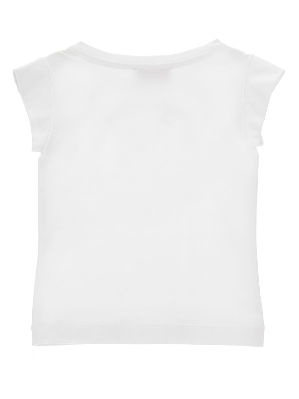 T-shirt con applicazione candy 19G6087005 0099 MONNALISA KIDS 