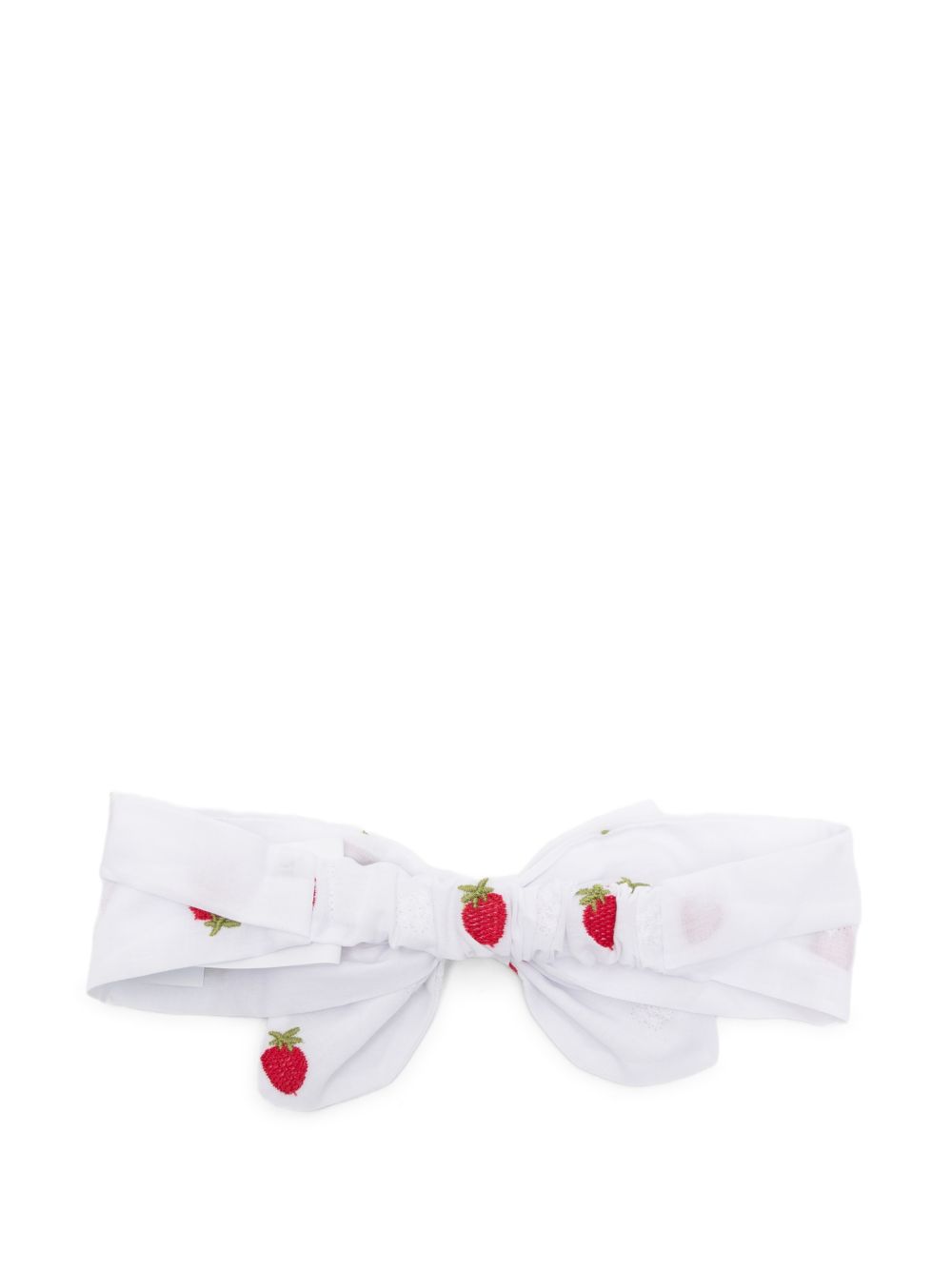 Fascia per capelli in cotone con fiocco 39G0077944 9944 MONNALISA KIDS 