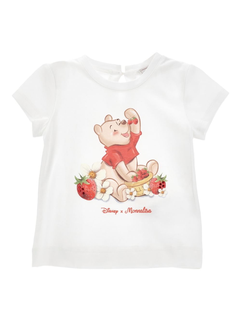T-shirt con stampa Winnie the Pooh 39G6107002 0099 MONNALISA KIDS 