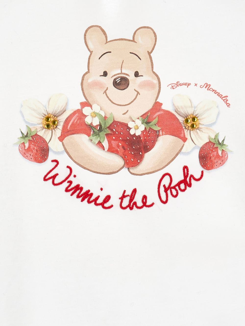T-shirt con stampa Winnie the Pooh 39G6117002 0099 MONNALISA KIDS 