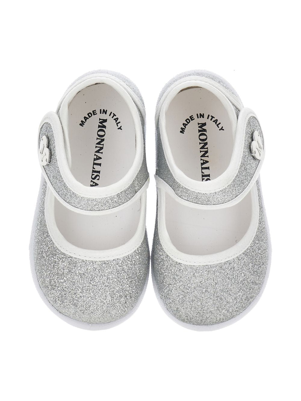 Ballerine glitter con cinturino 83G0057714 G075 MONNALISA KIDS 
