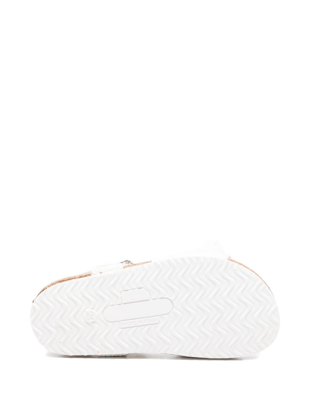 Sandali con fibbia e rouches 83G0117708 0001 MONNALISA KIDS 