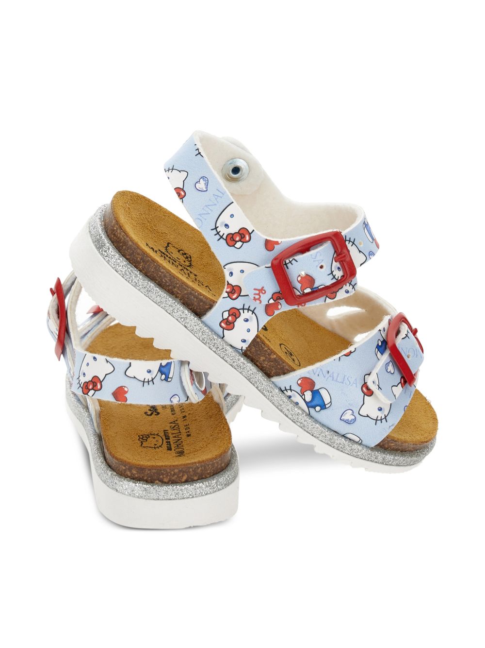 Sandali con chiusura a fibbia 8CG0147702 5244 MONNALISA KIDS 
