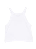 T-shirt con logo orsetto e fiore