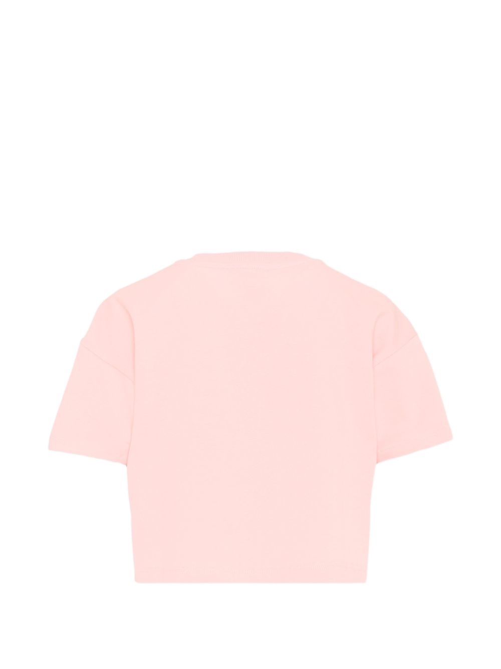 T-shirt in cotone con stampa orsetto HDM072LBA00 50209 MOSCHINO KIDS 