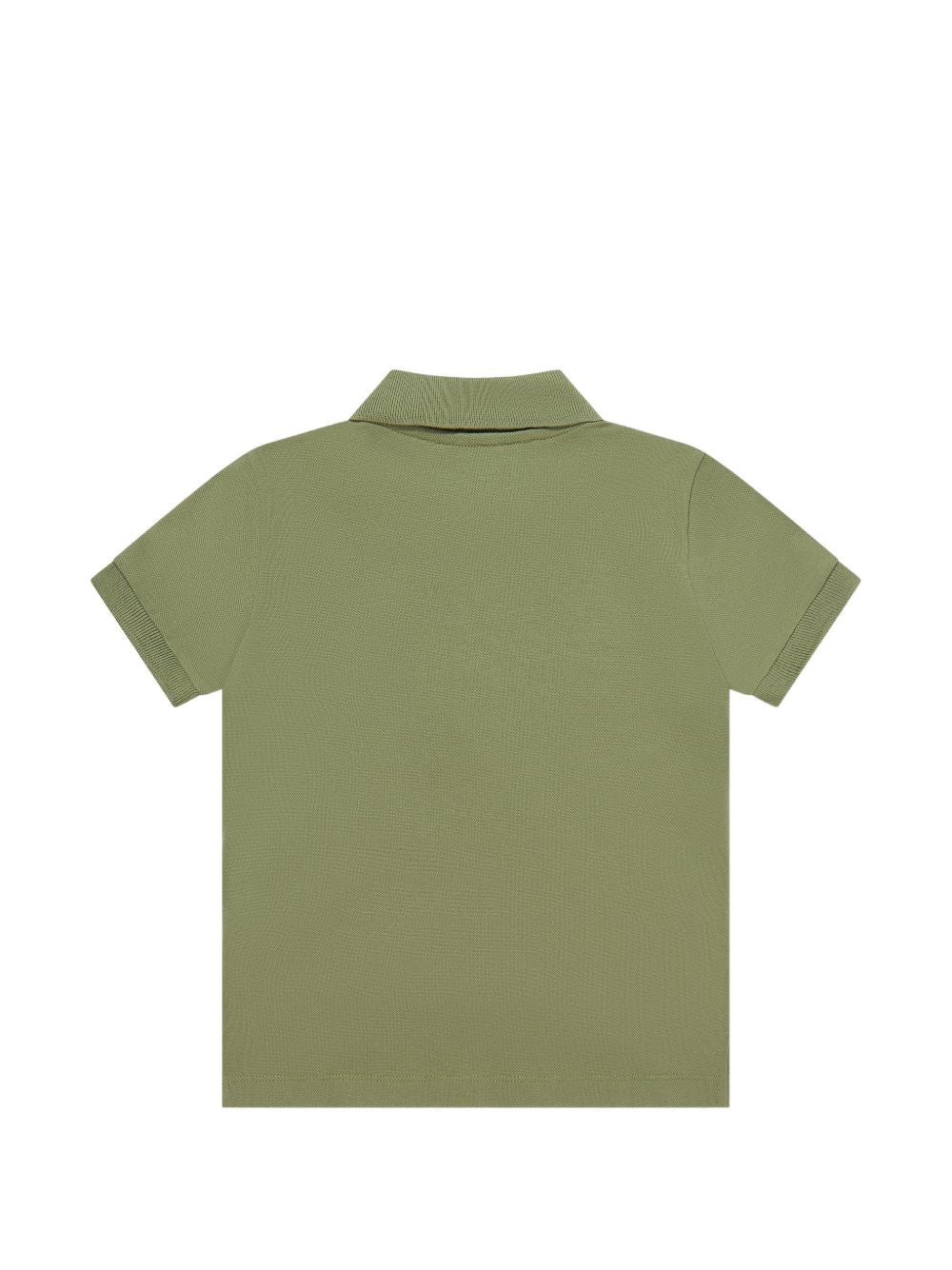 Polo in pique con logo HSM03YLFA09 30037 MOSCHINO KIDS 