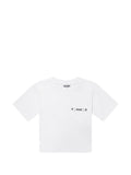 T-shirt girocollo in cotone