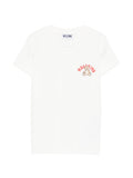 T-shirt con stampa orsetto