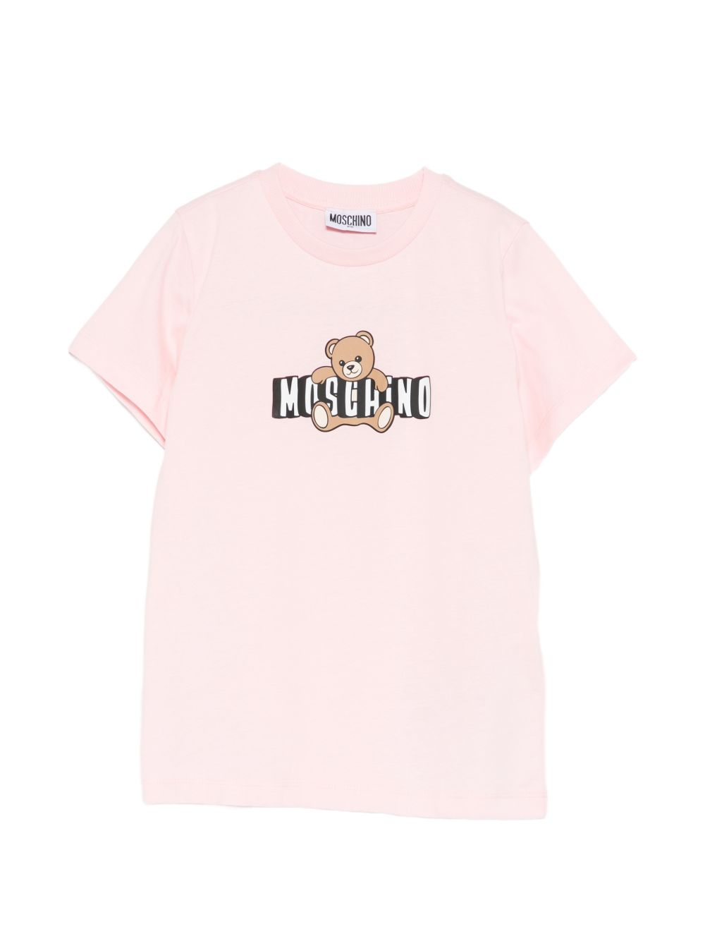 T-shirt con stampa Teddy Bear HZM058LAA03 50209 MOSCHINO KIDS 
