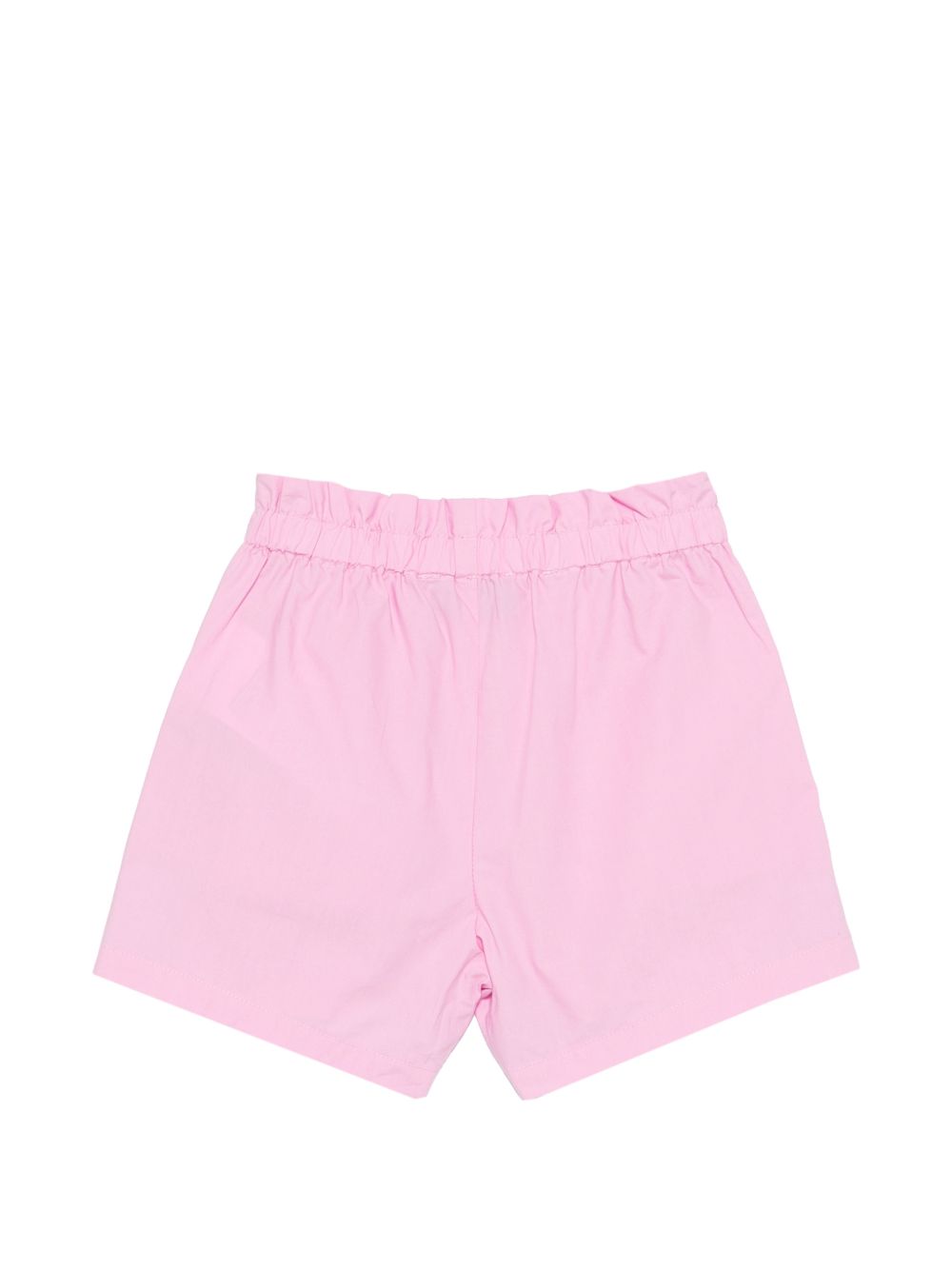 Shorts rosa con orsacchiotto MDQ00FLLA10 51473 MOSCHINO KIDS 