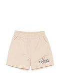 Shorts con stampa frontale