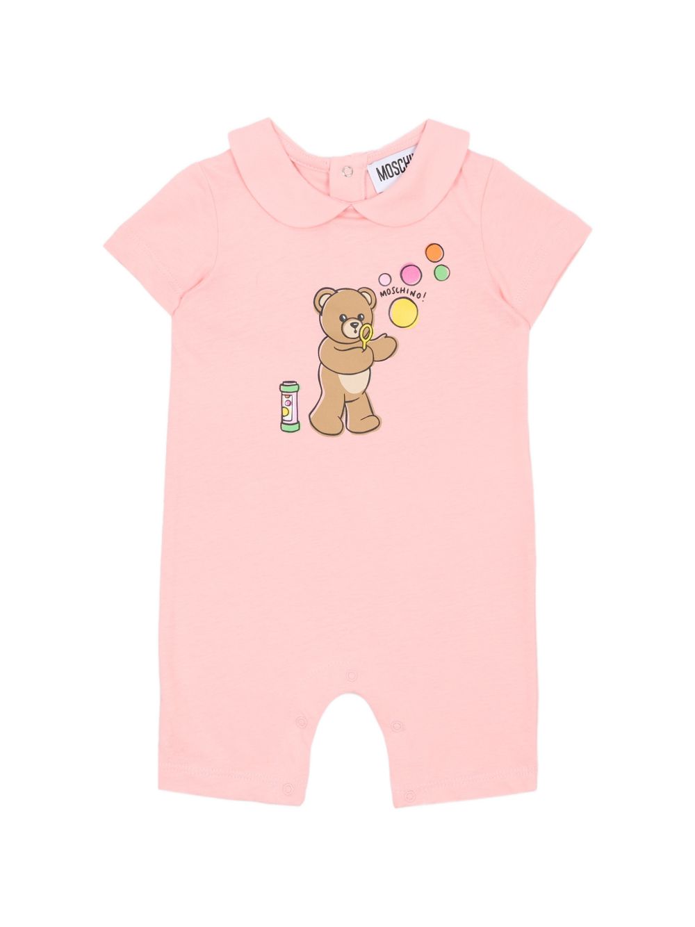 Tutina con colletto MUT04MLAA03 50209 MOSCHINO KIDS 