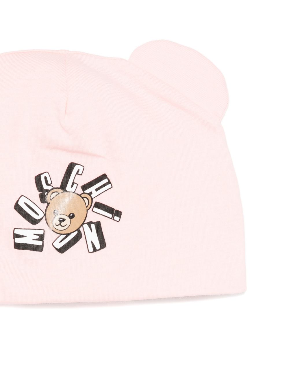 Tutina in cotone con cappellino MUY094LAA02 50209 MOSCHINO KIDS 