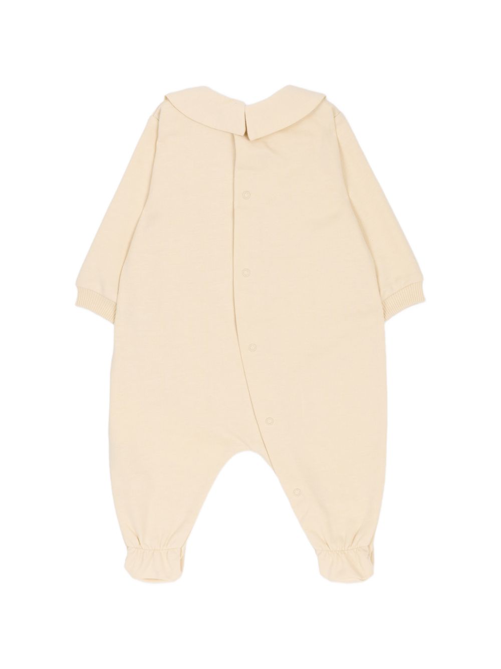 Tutina in cotone con colletto MUY098LCA19 20404 MOSCHINO KIDS 