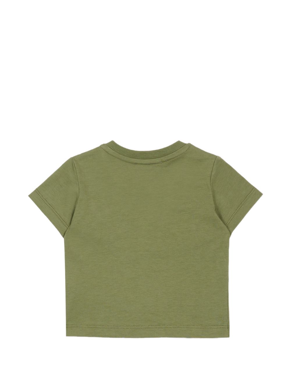 T-shirt con stampa orsetto MXM047LAA02 30037 MOSCHINO KIDS 