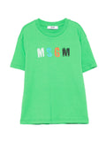 T-shirt in cotone con logo