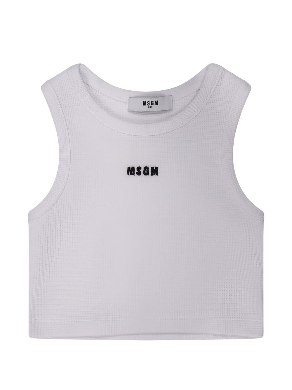 Canottiera con logo S6MSJGTA030 001 MSGM KIDS 
