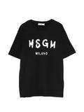 T-shirt in cotone a maniche corte