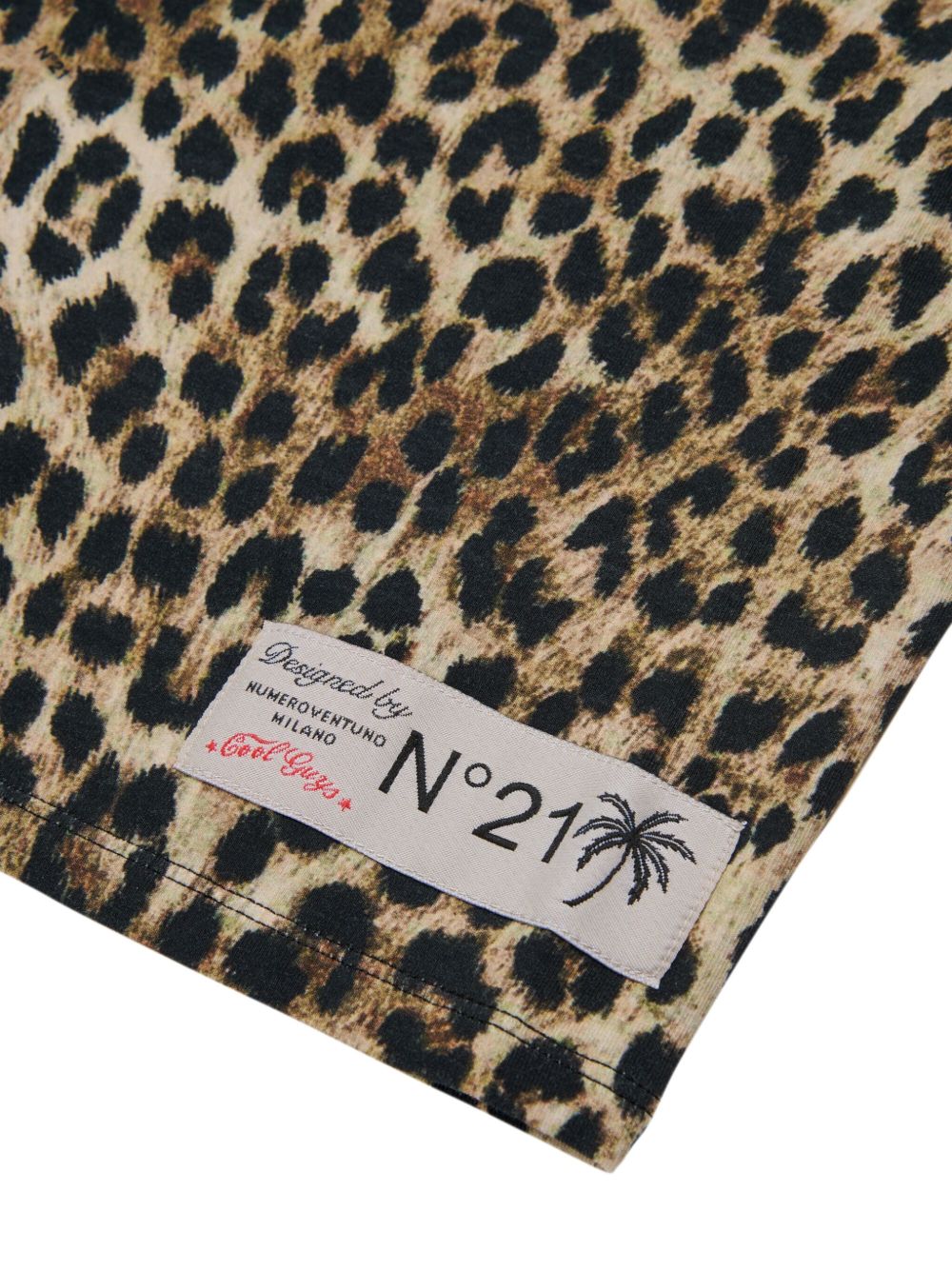 Gonna a tubino stampa leopardata N2109YN0486 0N900 N21 KIDS 