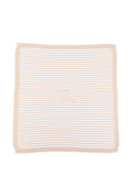 Copertina in cotone organico a righe
