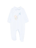 Tutina in cotone con piedini