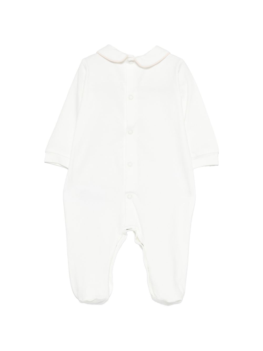 Tutina in cotone con piedini E26010 BIANCO NANAN KIDS 