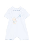 Tutina in cotone con grafica orsetto
