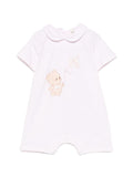 Tutina in cotone con colletto