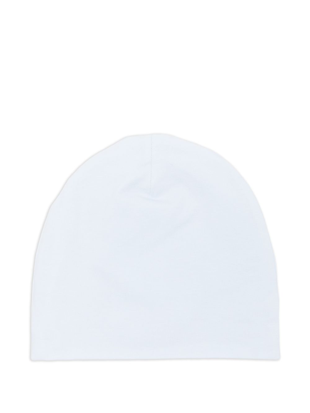 Berretto in cotone con ricamo logo E26016 AZZURRO NANAN KIDS 
