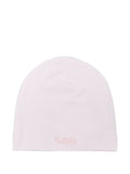 Berretto in cotone con ricamo logo