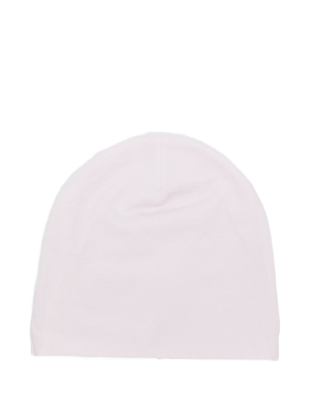 Berretto in cotone con ricamo logo E26016 ROSA NANAN KIDS 