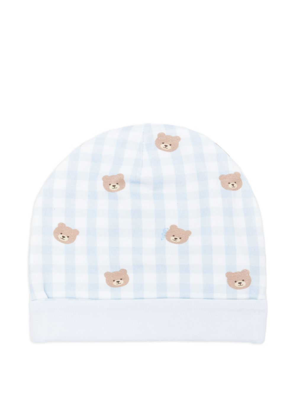 Berretto in cotone con orsi E26020 AZZURRO NANAN KIDS 