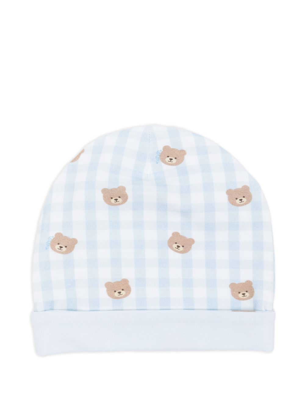 Berretto in cotone con orsi E26020 AZZURRO NANAN KIDS 