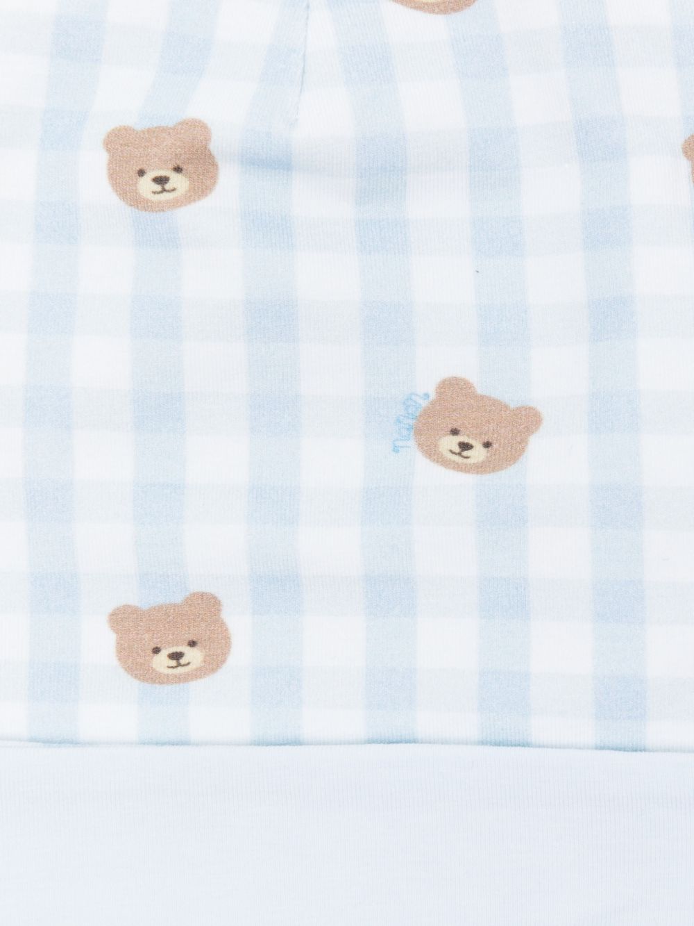 Berretto in cotone con orsi E26020 AZZURRO NANAN KIDS 