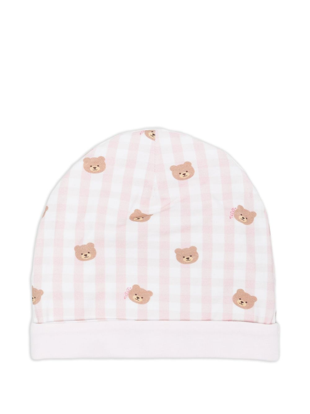 Berretto in cotone con orsi E26020 ROSA NANAN KIDS 