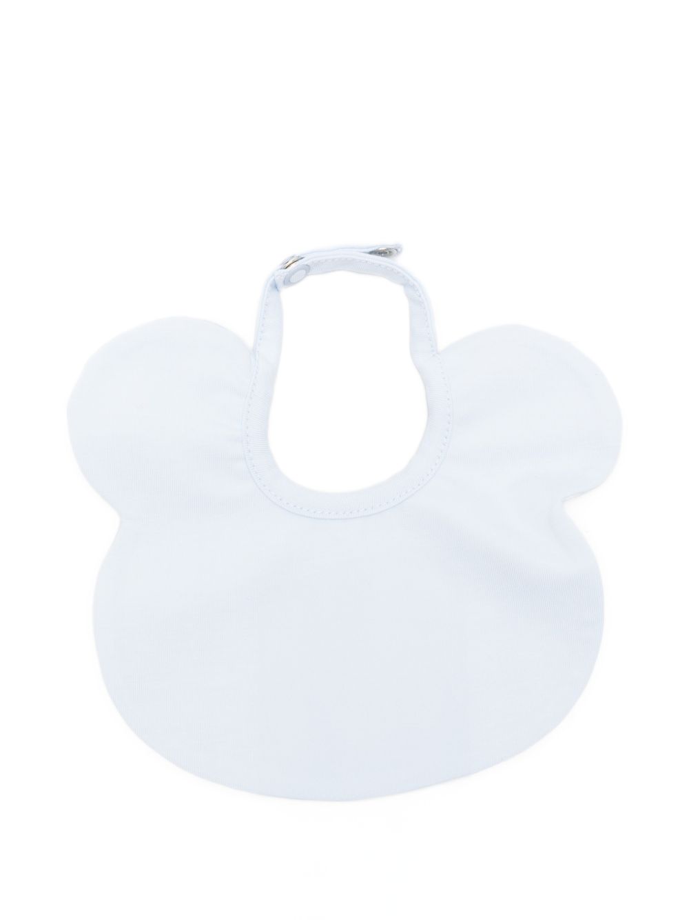 Bavaglino in cotone a quadretti E26021 AZZURRO NANAN KIDS 