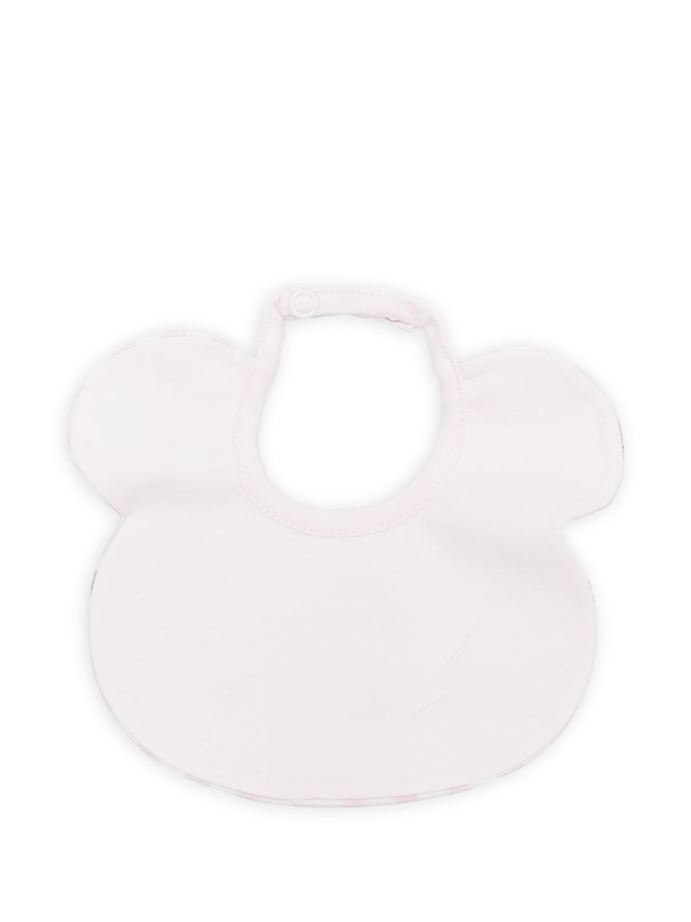 Bavaglino in cotone a quadretti E26021 ROSA NANAN KIDS 