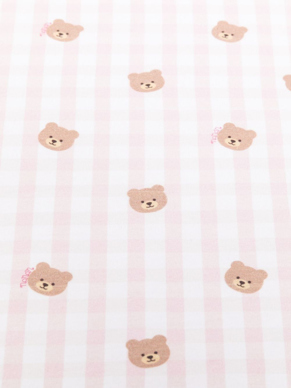 Copertina in cotone stampa orsi E26022 ROSA NANAN KIDS 