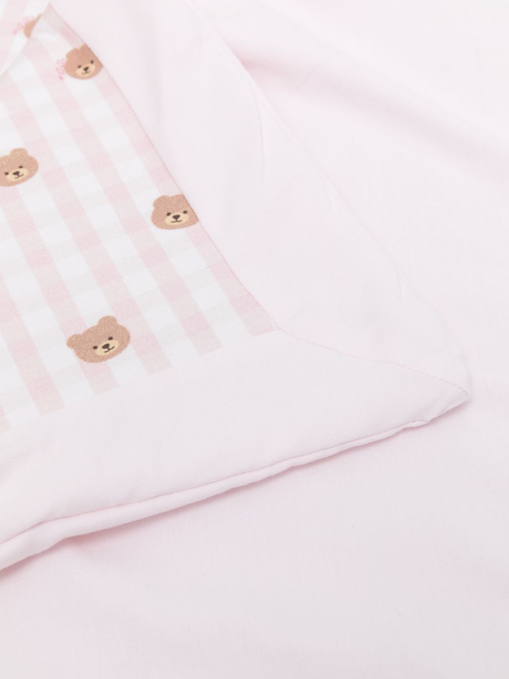 Copertina in cotone stampa orsi E26022 ROSA NANAN KIDS 
