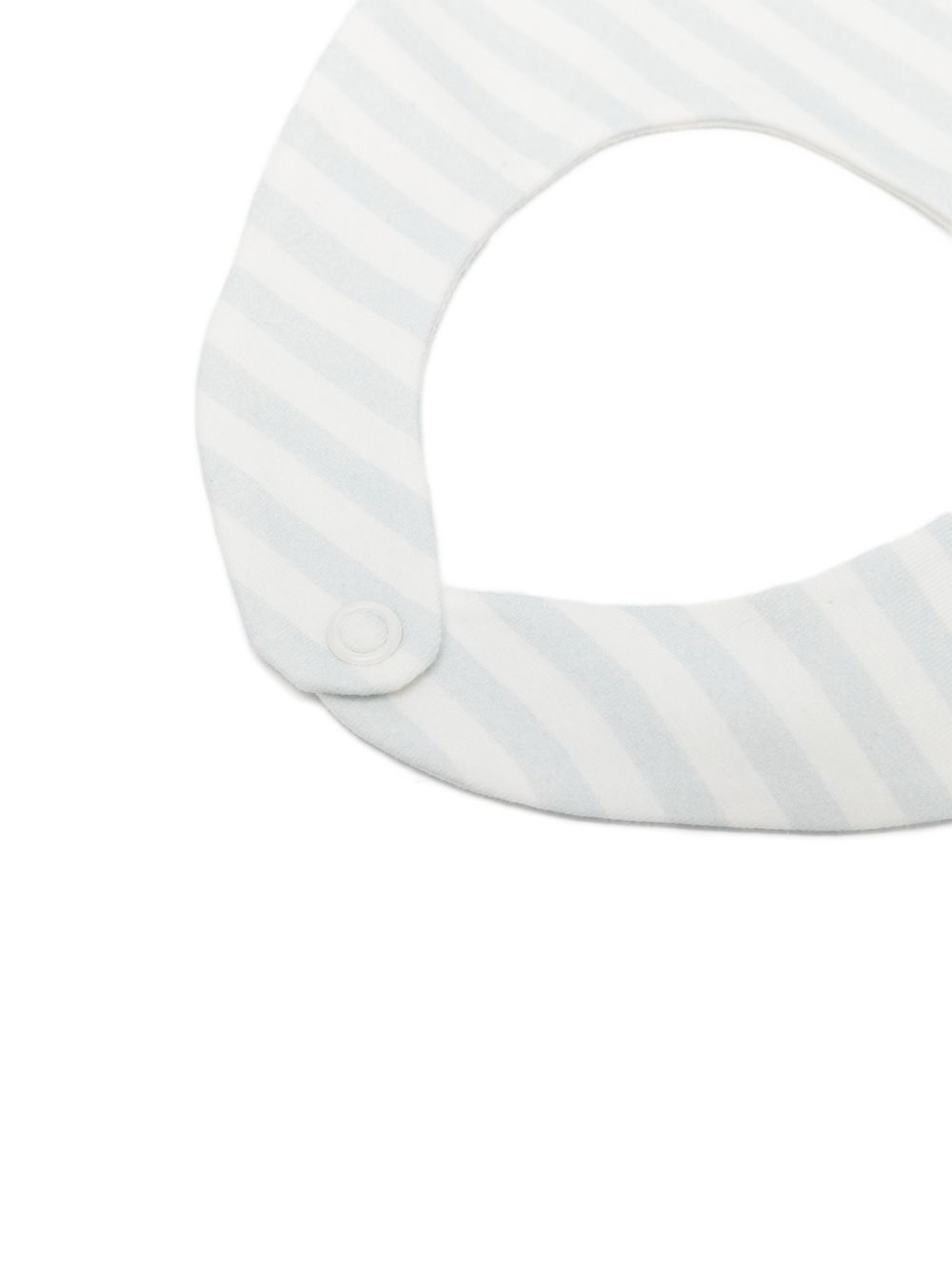 Bavaglia in cotone con chiusura a bottoni E26106 AZZURRO NANAN KIDS 