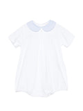 Tutina in cotone colletto peter pan