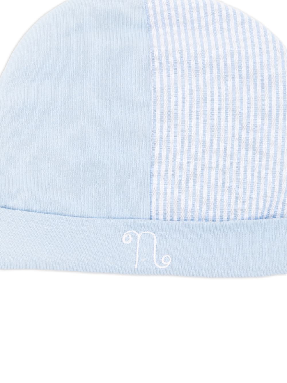 Berretto a righe in cotone E26131 AZZURRO NANAN KIDS 