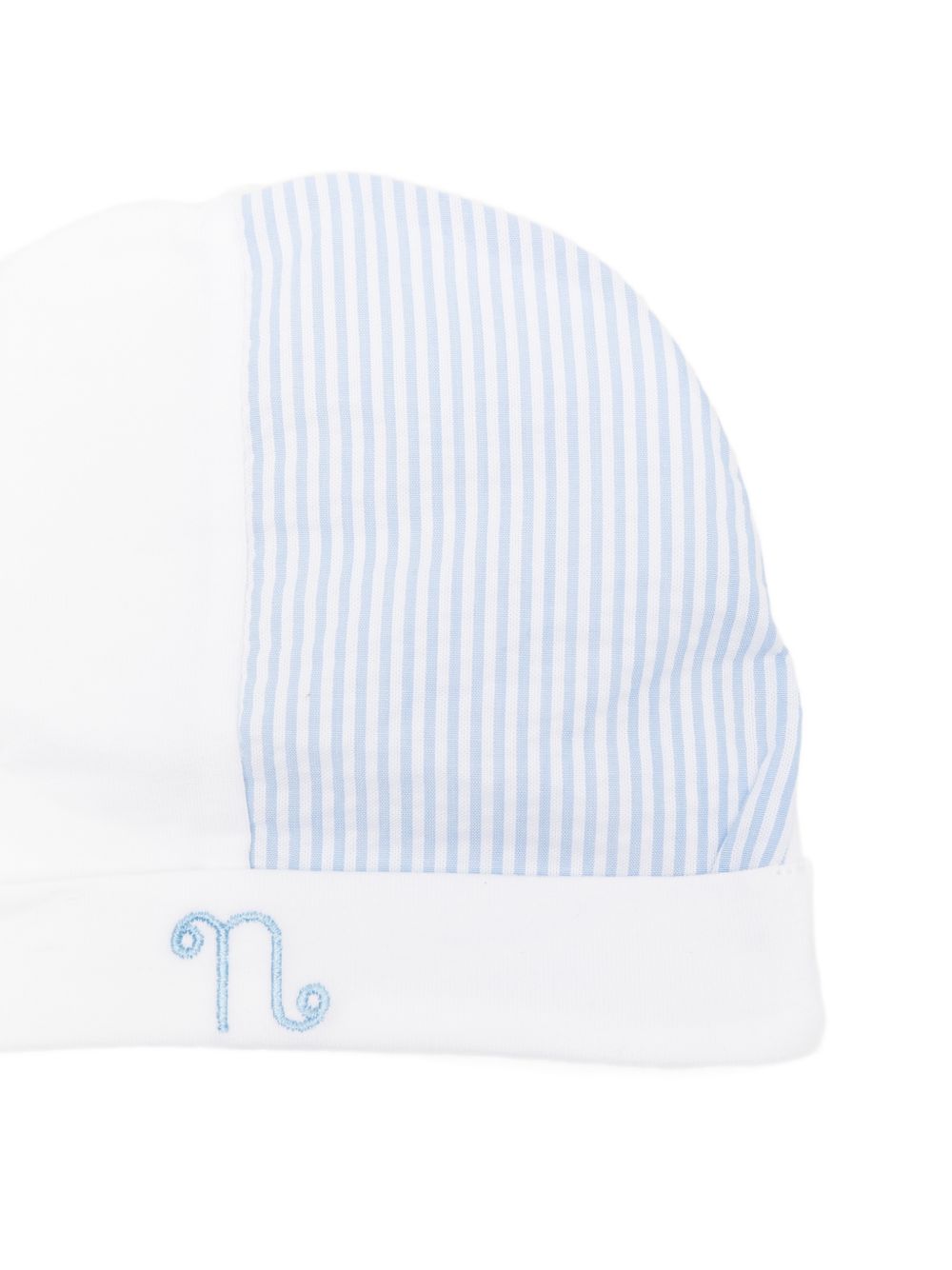 Berretto a righe in cotone E26131 BIANCO NANAN KIDS 