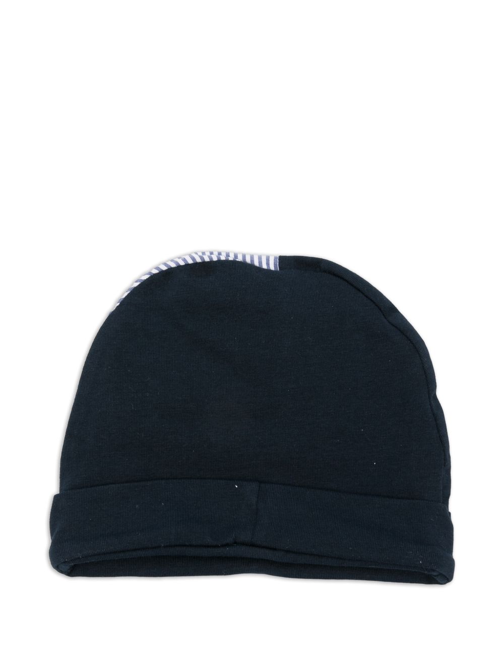 Berretto a righe in cotone E26131 BLU NANAN KIDS 