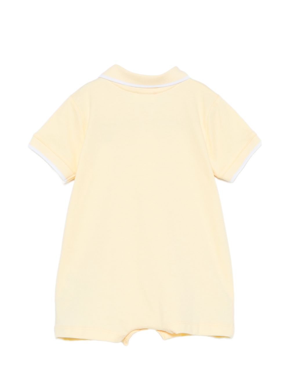 Pagliaccetto in cotone con orsetto E26171 GIALLO NANAN KIDS 