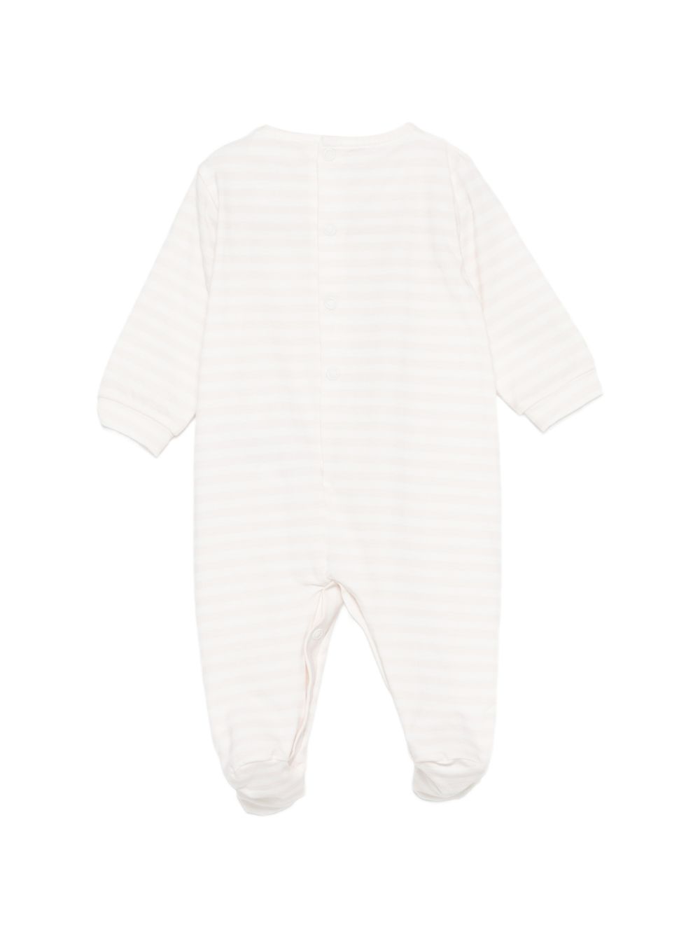 Tutina a righe con fiocco E26400 ROSA NANAN KIDS 